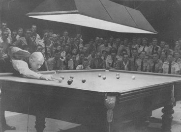 Walter Lindrum Coaching Billiards and Snooker in the Australian Army (Audio Interview)