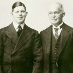 Walter Lindrum with his father, brother, and nephew
