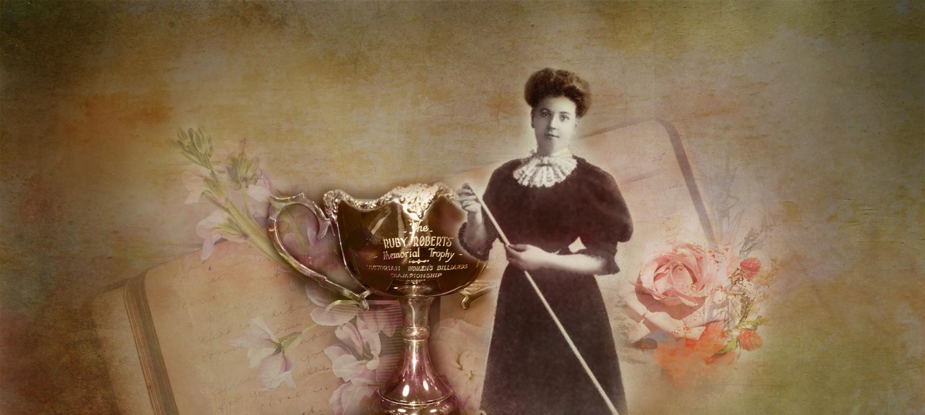 Ruby Roberts - the lady billiards champion