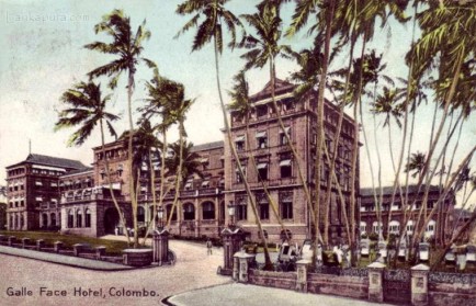 Galle Face Hotel Colombo 1910 via lankapura.com