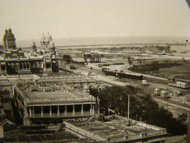 Madras city and harbor in the 1910s
