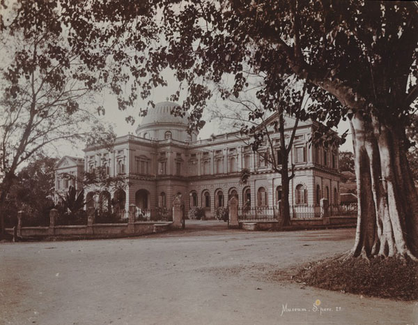 Raffles Museum in Singapore 1900