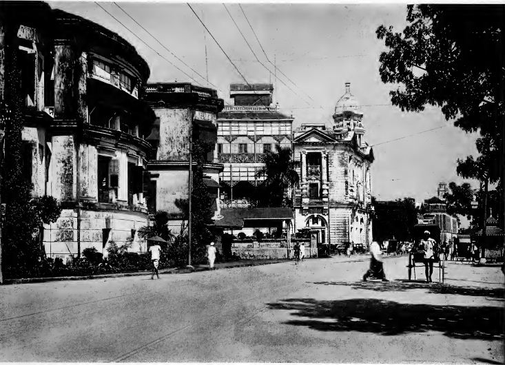 Strand Road Rangoon 1845-1911 via Wikimedia Commons
