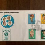 Walter Lindrum official stamps 1981